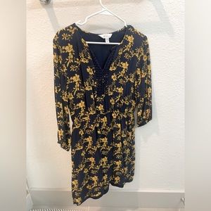 Market & Spruce Longsleeve Blue Dress